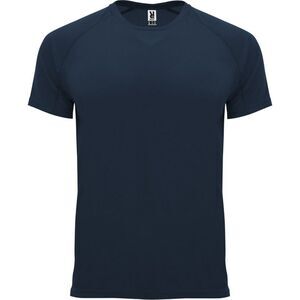 Roly Mens Bahrain Short-Sleeved Sports T-Shirt / Navy Blue